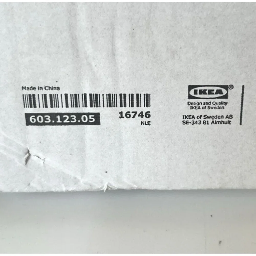 NEW IKEA RULLAN FABRIC LAMP SHADE GRAY 13